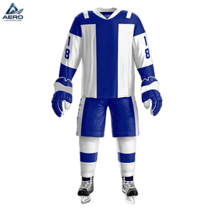 Nuevo Producto de Moda, Uniforme de Hockey sobre Hielo Deportivo Transpirable, Sublimado por Completo, Personalizado para Equipos, Duradero y Ligero - Product Image 3