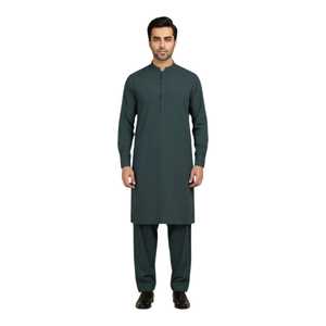 Collection de vêtements ethniques en coton de qualité supérieure pour hommes, best-seller du quotidien, Salwar Kameez, vêtements indiens et pakistanais - Product Image 1