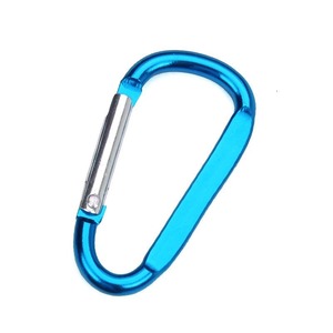 YCX Llavero Colgante de Colores, Joyería con Logotipo Láser, Hebilla de Montañismo Plana de Aleación de Aluminio en Forma de D para Uso Exterior, Pequeño Mini - Product Image 5