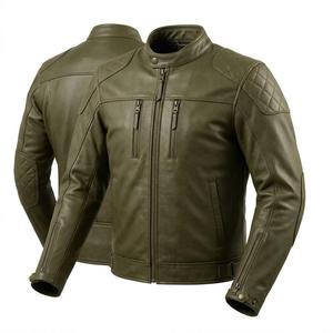 Chaqueta de Cuero Genuino Premium SMART SHINE ENTERPRISES para Hombre, de Alta Calidad, Duradera, Suave y Cómoda, Estilo Casual Elegante para Invierno - Product Image 6