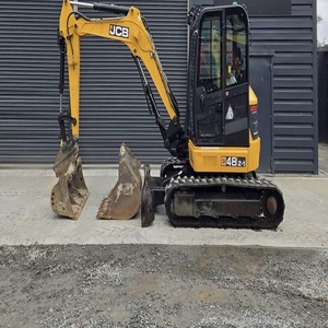 Mini-excavatrice JCB 48Z-1, excavatrice compacte sur chenilles, moteur, boîte de vitesses, pompe, puissance de 110 kW, haute efficacité, garantie de 4 ans - Product Image 2