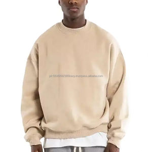 Algodón Impreso Personalizado Impresión de alta calidad Logotipo personalizado Sudaderas Hombres Peso pesado de gran tamaño Tallas grandes Sudaderas para hombres - Product Image 1