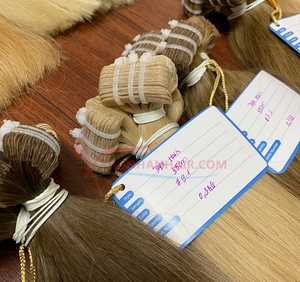 Extensiones de Cabello Remy Vietnamita con Cinta Adhesiva, Cabello Humano Liso, Textura Natural Suave y Lisa, Largo y de Alta Densidad - Product Image 6