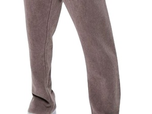 Ensemble de survêtement ample et respirant, coupe évasée, effet délavé vintage, décoloré par le soleil, deux pièces, pour la course et le fitness - Product Image 4