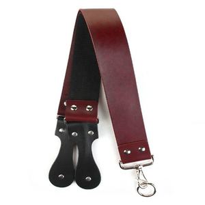 Real Leather Strop Belt Straight <b>Razor</b> <b>sharpening</b> Cut Throat Barber Shaving Strop Belt for Straight <b>Razor</b> <b>Sharpening</b> - Product Image 4
