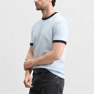 Camiseta de Algodón para Hombre con Estampado Gráfico, Personalizada, Suave, Transpirable, Estilo Urbano, Proveedor OEM ODM, Camiseta de Moda de Algodón para Hombre - Product Image 6