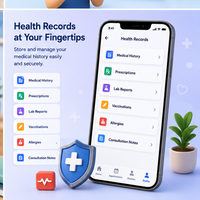 Logiciel intégré de gestion des rendez-vous médicaux et des patients, application mobile, plateforme web, support Internet, Linux, MAC