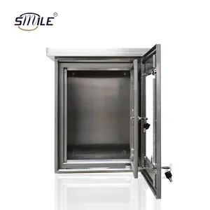 CHNSMILE Fabricante 300X300X150 Painel de controle elétrico de metal para exterior IP66SS304/316 Alumínio de aço inoxidável