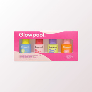 Ensemble de soins pour la peau à la centella GLOWPOOL, K-Beauty coréen, Glowful 4 - Ensemble de sérums fabriqué en Corée, unisexe, soins du visage coréens - Product Image 5