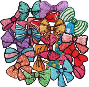 Funny Hook and Loop Embroidery Patches Custom Fabric Patches Iron On Clothing Accessories Fashion Patches for <b>Jackets</b> Hats Bags - Product Image 1