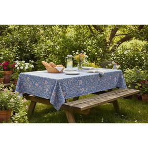 Purple Floral Print <b>Table</b> <b>Cover</b> for <b>Dining</b> <b>Table</b> Use at Home Events Banquet Decoration and Kitchen <b>Table</b> Styling Bulk Exporter - Product Image 3