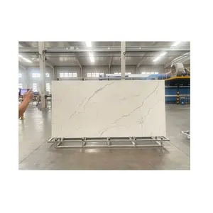 לוח גדול איטלקי שיש לבן גודל 120X160 ס""מ גימור מבריק לבן בהיר 120X160 ס""מ אריחי כיסוי רצפה וקיר