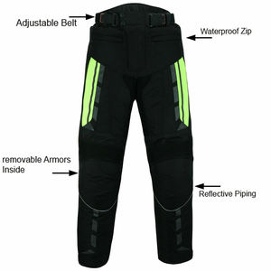 Customized Custom Logo Motorcycle Riding Trousers Abrasion Resistant Cordura Pants for Outdoor Adventures - Product Image 2