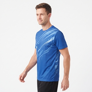 Camiseta Deportiva Transpirable para Hombre, Sublimación Personalizada con Estampado Completo, para Entrenamiento Deportivo, Fitness, Running y Ejercicio - Product Image 3