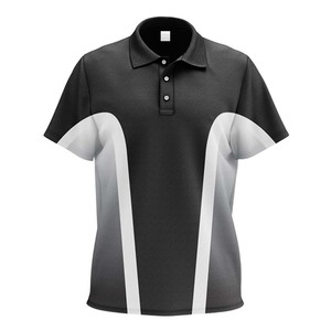 Camisa de Golf Casual Transpirable para Hombre, con Logotipo Frontal con Impresión Digital, Corte Regular, Manga Corta, Botones, Diseño Sólido, OEM - Product Image 5