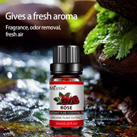 Minyak Esensial Mestin 10ml, Ekstrak Tanaman Alami 100%, Minyak Aromaterapi untuk Diffuser, Lavender, Mint, Mawar, Cendana, Label Pribadi