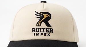 Casquette de baseball OEM bleue à 5 panneaux avec logo brodé, ajustable, unisexe, décontractée - Product Image 5