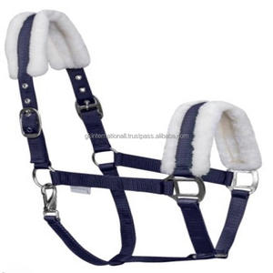 Produits de selle de course de chevaux équestres rembourrage confortable et coutures durables licou de cheval en nylon dans de nombreuses couleurs et tailles - Product Image 2