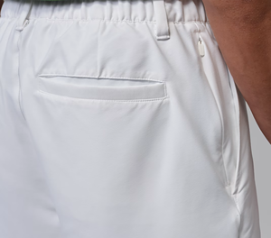 Mens <b>White</b> Performance Golf Shorts – Lightweight Stretch Golf Wear for Sports & Casual Use - Product Image 4