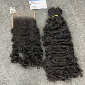 Best Burmese <b>Curly</b> and HD lace <b>Hair</b> <b>Extensions</b> Natural Vietnamese <b>Human</b> <b>Hair</b> Double Drawn Weft <b>Hair</b> Curls Wholesale Price - Product Image 1