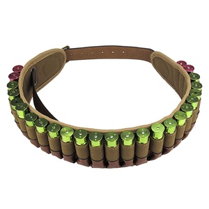 Cinturón de cuero para cartuchos de caza calibre 12, cinturón de cuero para tiro de la mejor calidad, cinturón de cuero para cartuchos de caza. - Product Image 3