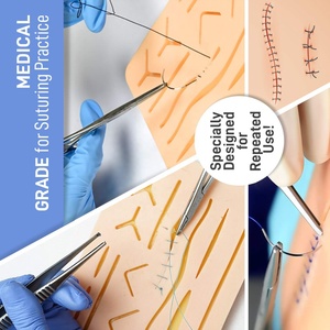 แผ่นเย็บผิวหนังคุณภาพสูงราคาส่งสำหรับวิทยาศาสตร์การแพทย์ GUJJAR SURGICAL INTERBNATIONAL - Product Image 1