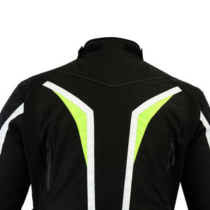 Chaqueta de Motociclismo Negra para Hombre, Textil, Cordura, Transpirable, para Motociclistas - Product Image 6
