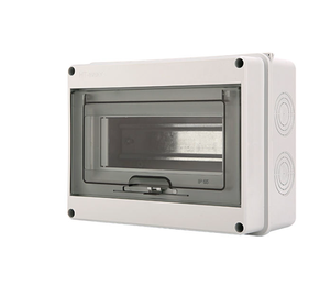 กล่องรวมสายไฟฟ้าพลาสติก ABS PVC IP65 สำหรับเบรกเกอร์ 12 ช่อง กล่องกระจายวงจร MCB - Product Image 1