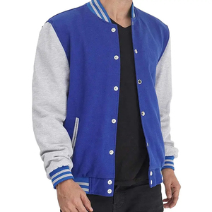 <b>Mens</b> Varsity Jacket College Style Athletic Bomber for Fashion Winter Wear Outdoor Sports Training and Everyday Casual Outfits - Product Image 3