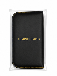 Navaja de Afeitar Recta Vintage Luminex Impex con Mango de Concha de Abulón y Acero al Carbono, Lista para Usar en Barberías y Salones - Product Image 3