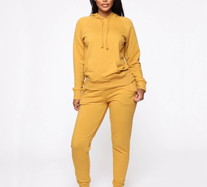 Vêtements de sport personnalisables, survêtement décontracté pour femmes, étiquette privée, polyester et coton de haute qualité, impression personnalisée, survêtement de jogging - Product Image 1