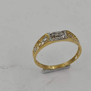Anillo de Diamantes Naturales de Lujo de 14K y 0.14Ct, Chapado en Rodio, Corte Brillante, Certificado IGI, Joyería de Boda para Hombre, Venta al Por Mayor OEM - Product Image 4