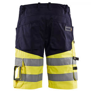 Luxury Men's Safety Reflective Shorts <b>Work</b> wear Cargo Safety Short Hi Viz Vis <b>Work</b> <b>Construction</b> Shorts with Reflective Tape - Product Image 6