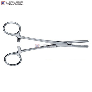 Pinza Quirúrgica Premium para Tubos, con Mordazas Cruzadas Dentadas, 7 Pulgadas (18 cm), Acero Inoxidable, Instrumentos Médicos, Venta al por Mayor - Product Image 3