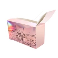 Boîte de présentation en carton avec bande détachable pour emballage de détail et présentoir de comptoir