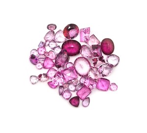 Natural Pink Topaz Mix Shape Cut Loose Gemstone Lot 3-12 MM Pink Topaz Gemstone For Jewelry Making - Product Image 3