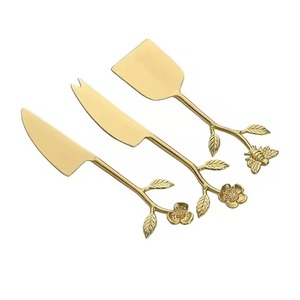 ชุดมีดชีสทันสมัย สแตนเลสสตีล เครื่องตัดชีส อุปกรณ์ครัว ชุดเสิร์ฟอาหารบนโต๊ะอาหาร - Product Image 3