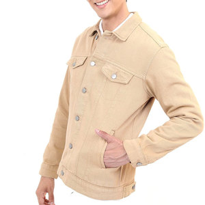 Bulk Supply Custom Made Men <b>Jeans</b> Jacket Stylish Regular Wear <b>Soft</b> Fabric Premium Quality Men Winter Jacket - Product Image 1