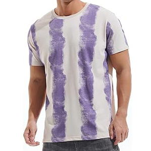 T-shirts pour hommes à manches courtes de qualité supérieure en coton peigné, à séchage rapide, respirants, coupe ample, style urbain, nouveauté - Product Image 3