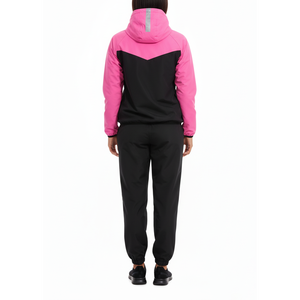 Unisex PVC Long Sleeve Sweat Sauna Suit for Fitness and <b>Weight</b> Loss Black Pink Body Slimming Exercise Top Pants for <b>Home</b> Use - Product Image 4