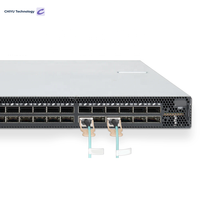 Commutateur InfiniBand MSB7890-ES2F EDR 100 Gbit/s 36xQSFP28 1U double alimentation AC 7,2 Tbit/s sans blocage 90 ns latence ultra-faible pour HPC et données IA