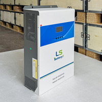 Batterie LS monophasée 6.2kva 11kva 48v Onduleur solaire hors réseau 220V AC Système de conversion de puissance pour systèmes solaires