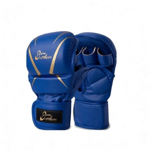 ถุงมือฝึกซ้อม MMA สีเทาแบบด้าน ขนาด 7 ออนซ์ สำหรับการฝึกซ้อมแบบสปาร์ริง กราปลิง สำหรับชกมวยไทย ซ้อมกับกระสอบทราย - Product Image 3