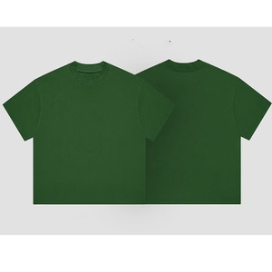 Men's Oversized Plain T Shirt Manufacturer Cotton Loose Fit Heavyweight Minimal Streetwear Blank Tee Top - Product Image 3