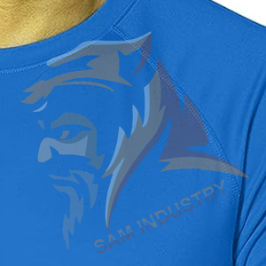 เสื้อยืดแขนยาวผู้ชายผ้าฝ้ายเนื้อนุ่มพิมพ์โลโก้แบบกำหนดเองคุณภาพพรีเมียมระบายอากาศได้ดีสวมใส่สบาย - Product Image 2