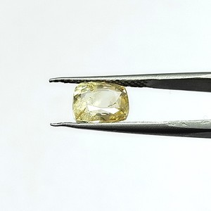 Zafiro amarillo natural de 4.95 quilates, talla cojín, de Sri Lanka, piedras sueltas para la fabricación de joyas y anillos, tabla Ratti 5.25 YSCIN-133 - Product Image 5