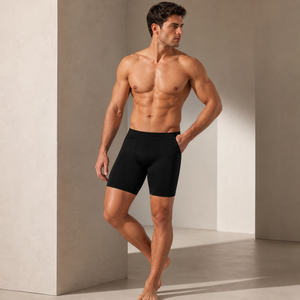 Les shorts de compression offrent une grande élasticité et un tissu respirant pour des performances optimales lors des séances d'entraînement en salle, de la course à pied et du cyclisme. - Product Image 6