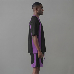 Structure confortable, coutures robustes et respirabilité, ensemble d'été pour homme de qualité supérieure, conçu avec un tissu léger - Product Image 5