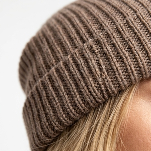 Gorro de punto acanalado unisex de color sólido, 100% acrílico, gorro de invierno informal para uso al aire libre, talla adulta 56-58 cm, personalizable. - Product Image 6