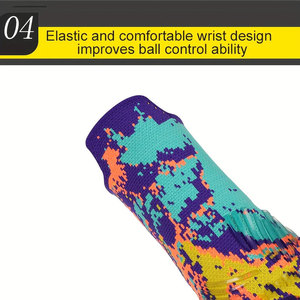 Gants de gardien de but de football personnalisés, impression par sublimation sur toute la surface, polyester, antidérapants, à enfiler, unisexes, pour le sport - Product Image 5